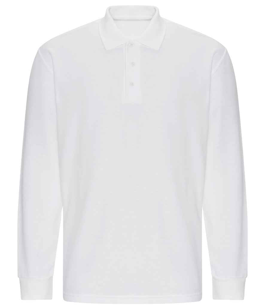 Long Sleeve Pique Polo Shirt