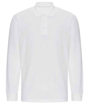 Long Sleeve Pique Polo Shirt