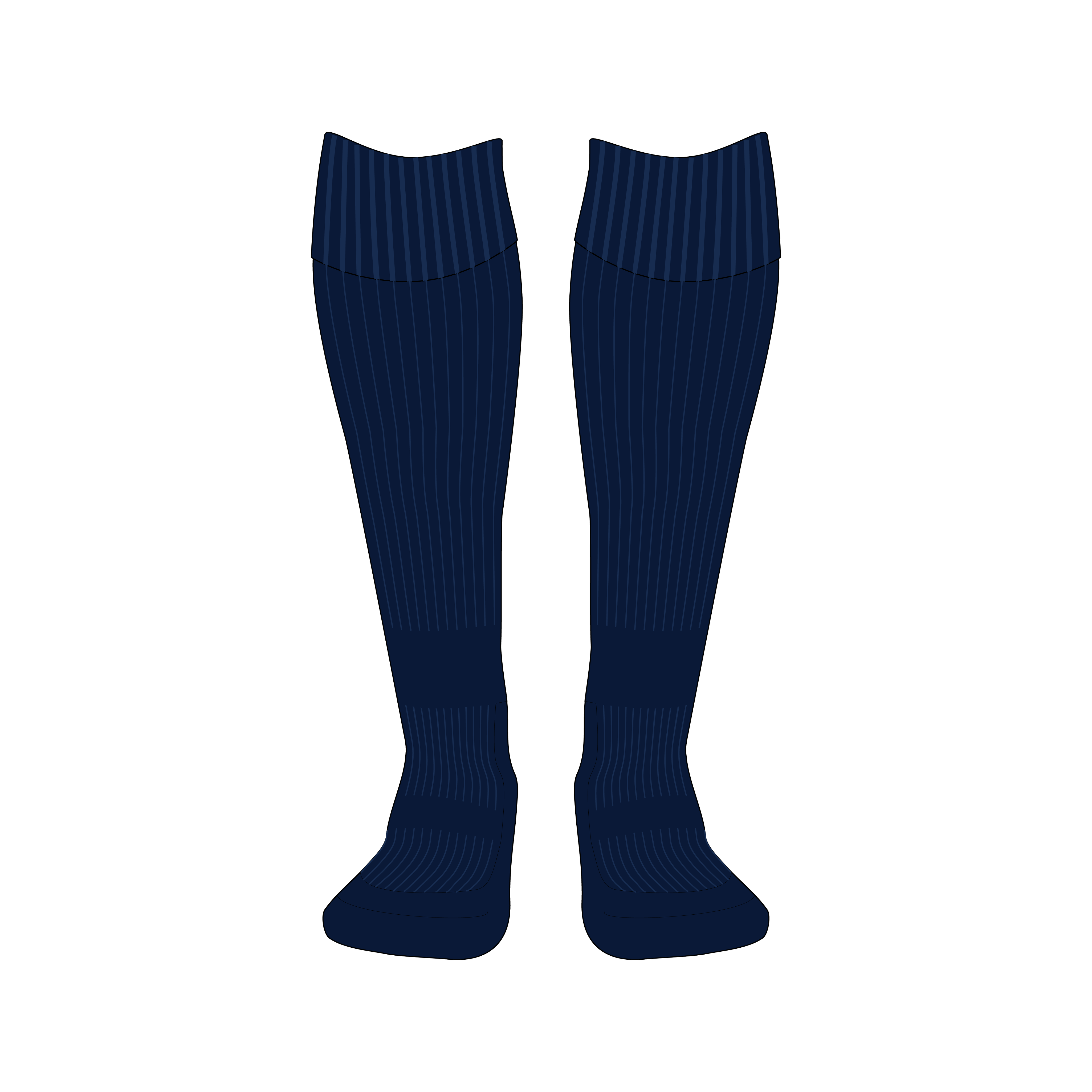 Seven Sisters Onllwyn AFC Navy Socks