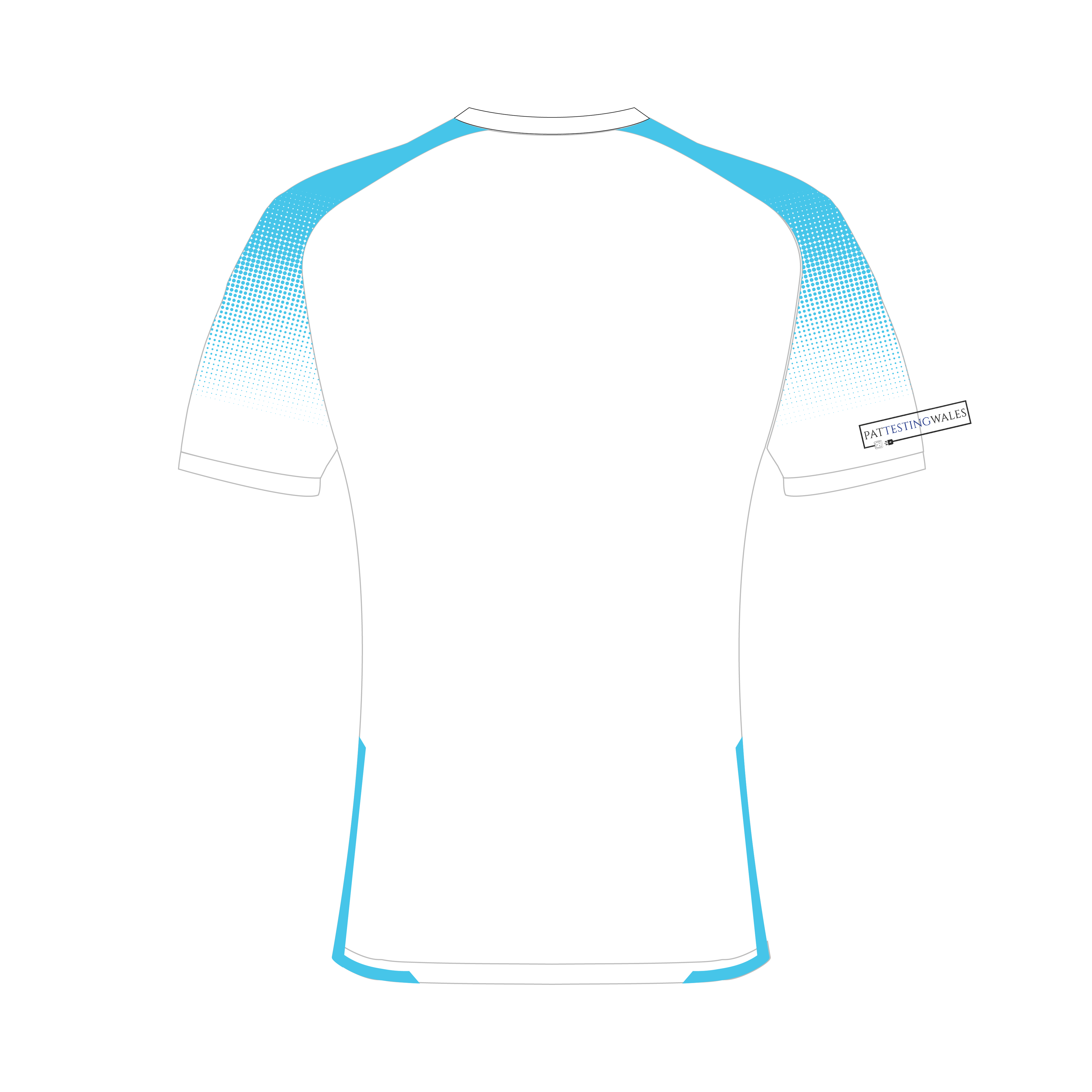 Seven Sisters Onllwyn AFC T Shirt Adult White John Weaver tee