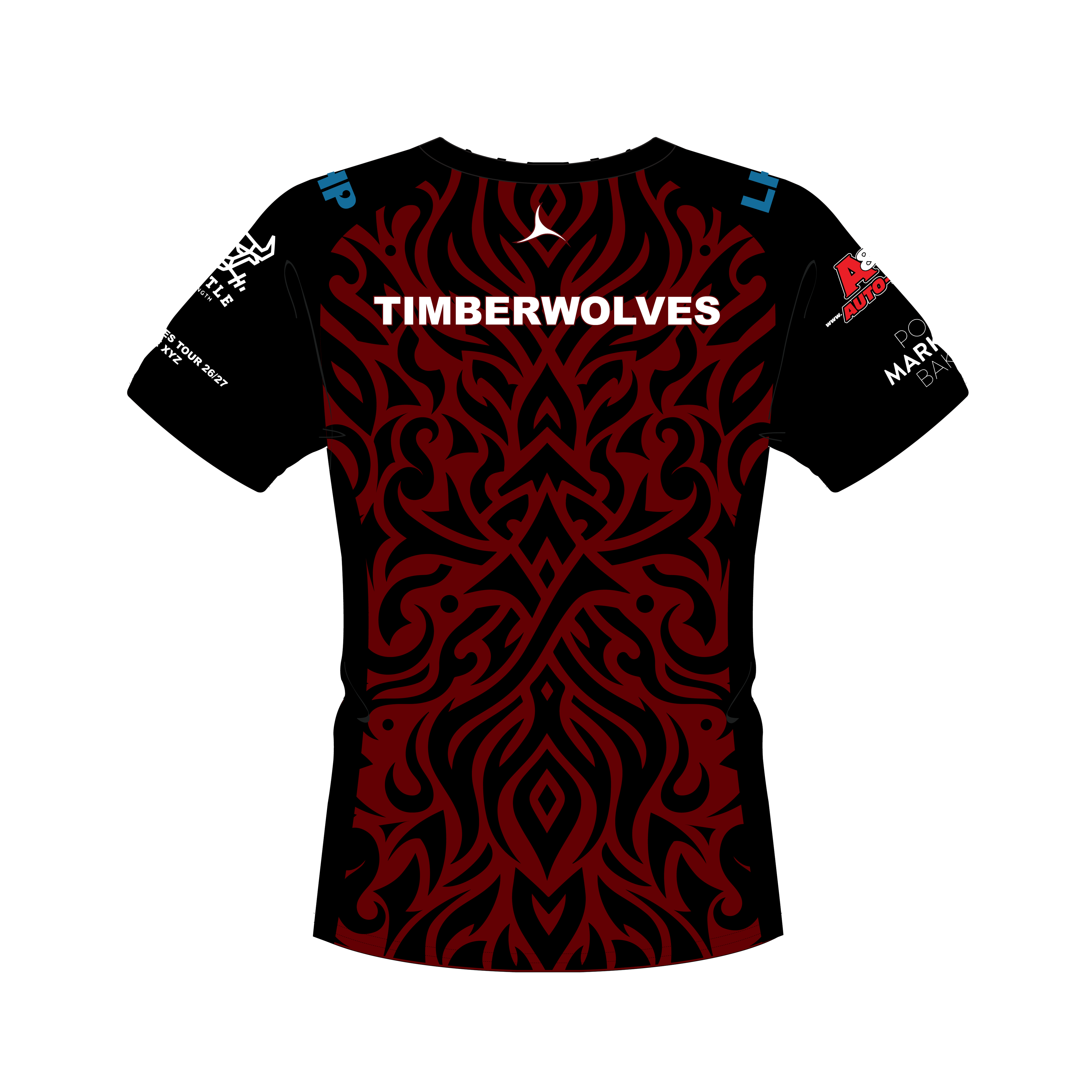 Teifi Timberwolves Tour T shirt Adult