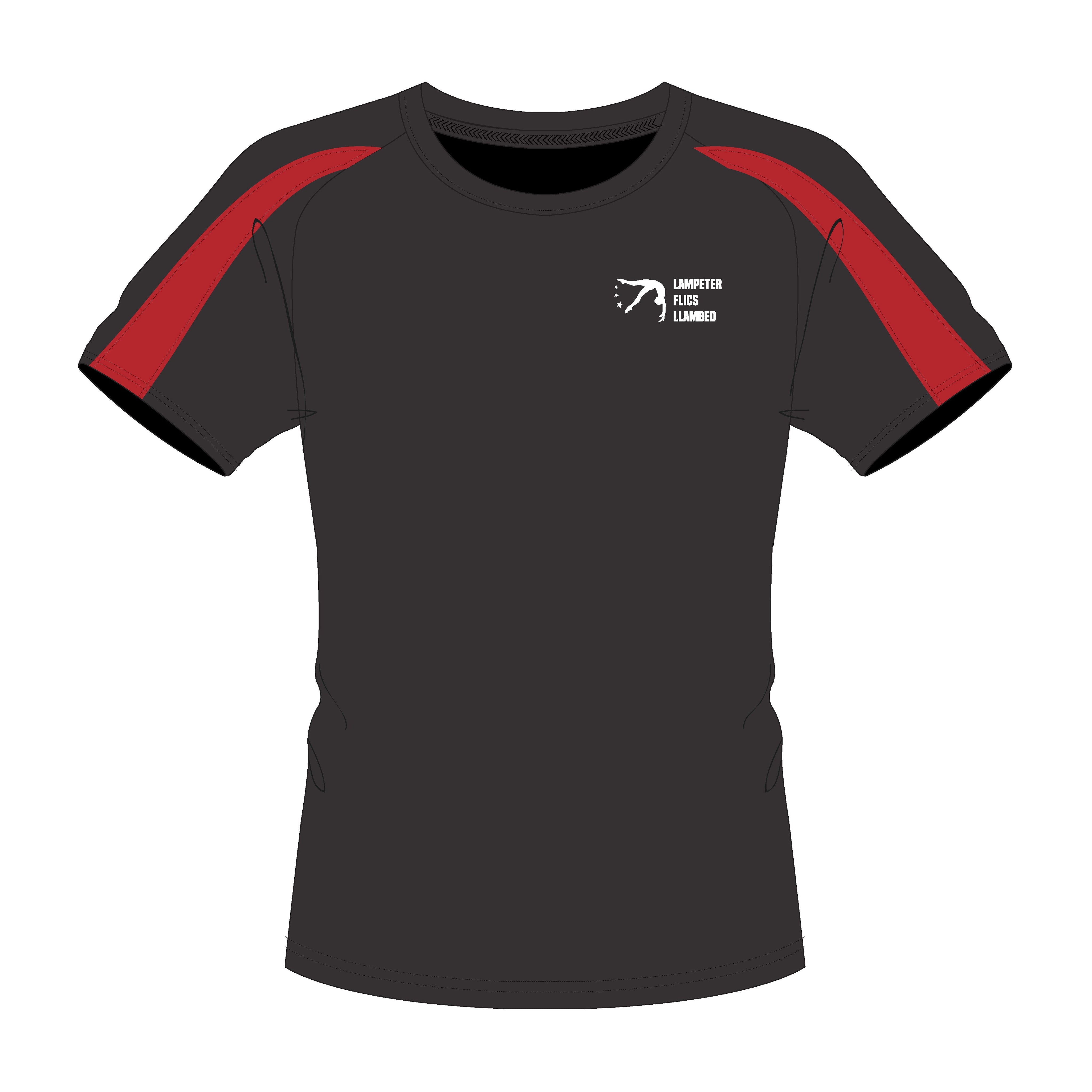 Lampeter Flics Kids Contrast Cool T Sports T-Shirt