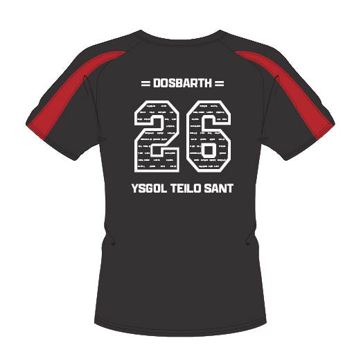 Ysgol Gymraeg Teilo Sant Dosbarth 2026 Sports T-Shirt - Adults Sizes