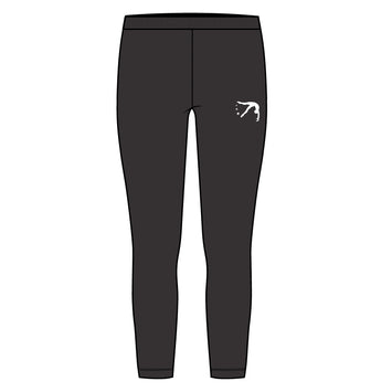 Adults Cool Athletic Pants - Jet Black
