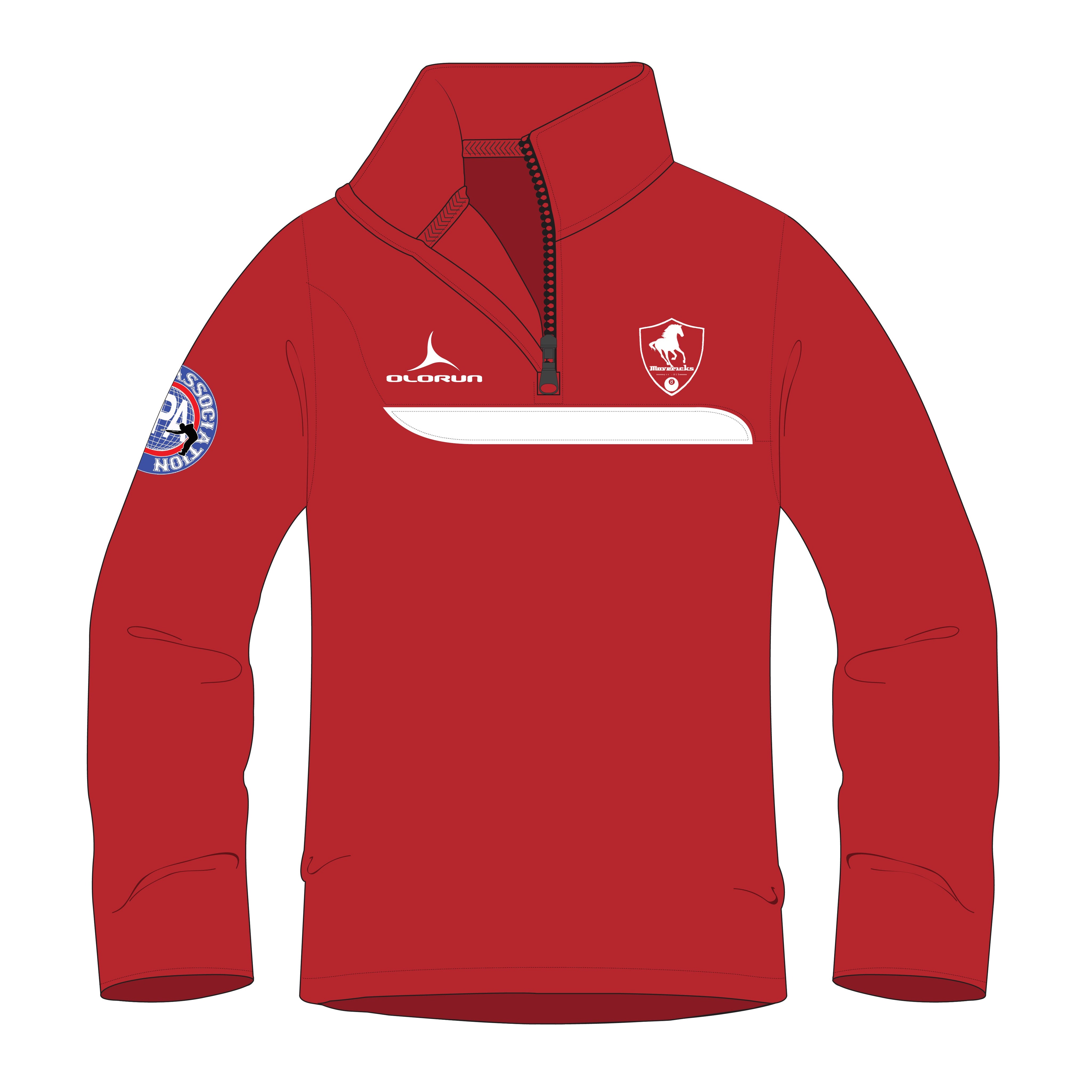 The HPA Mavericks Tempo 1/4 Zip Midlayer
