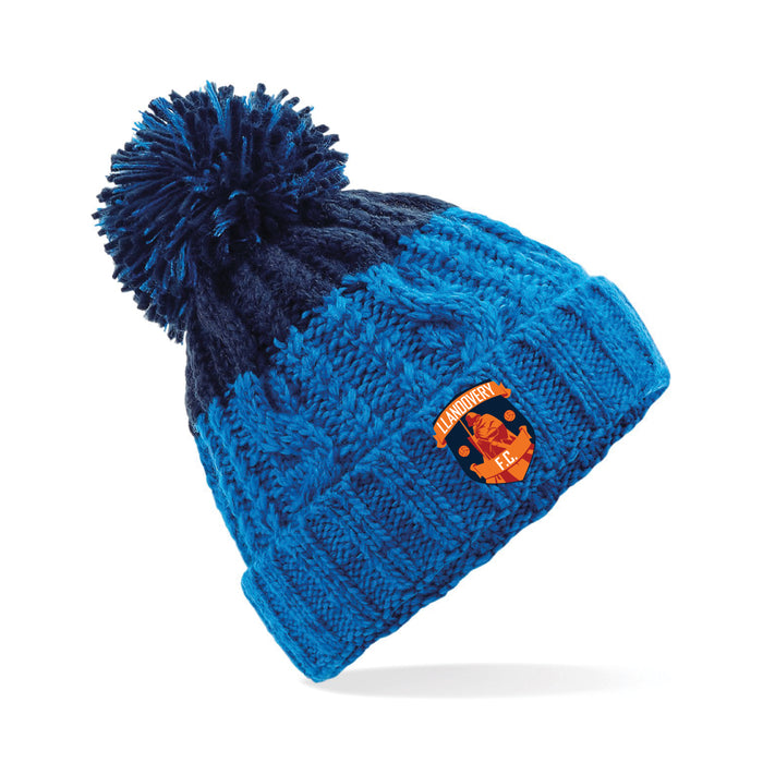 Llandovery FC Adults Bobble Hat