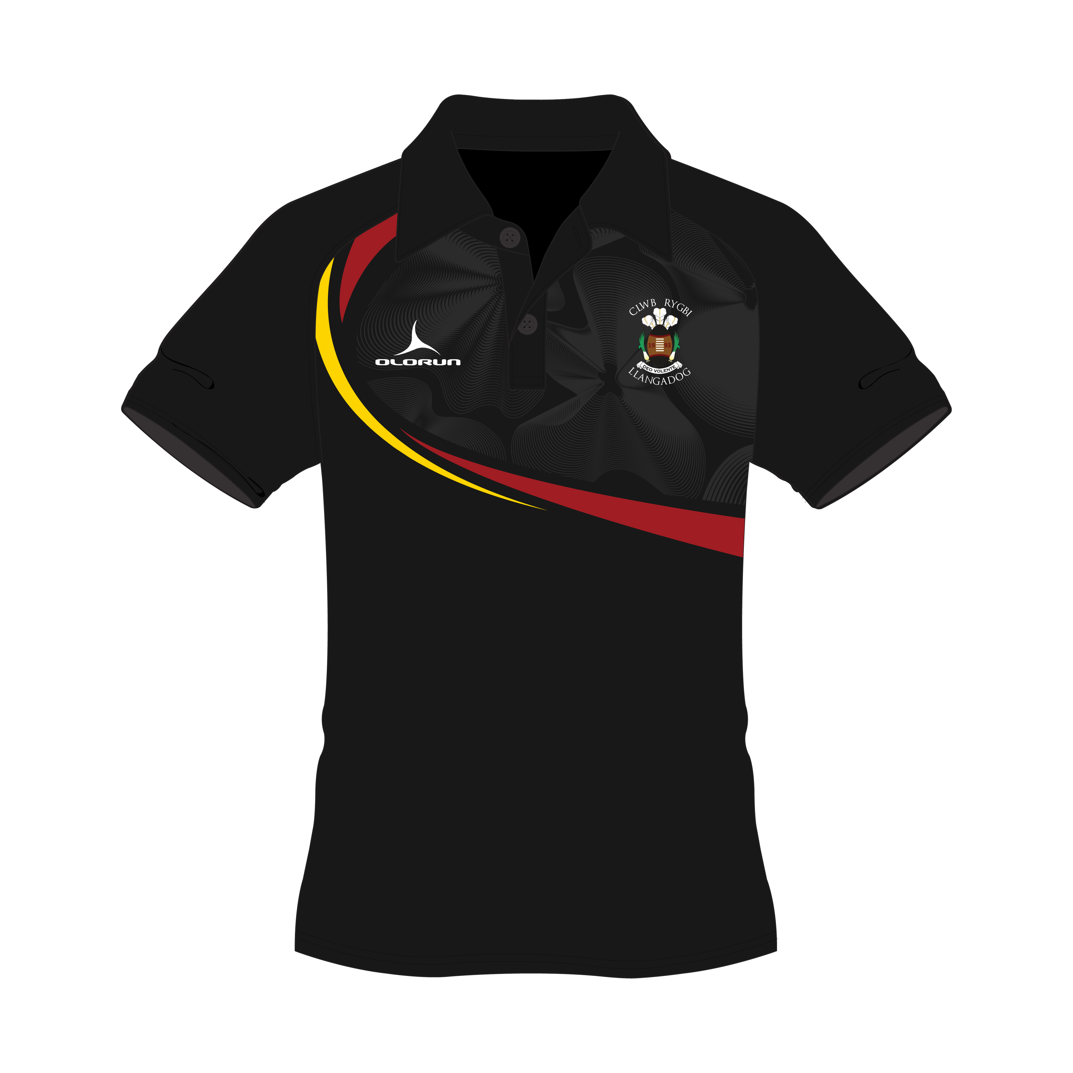 Llangadog RFC Adult's Sublimated Polo Shirt