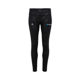 The Train Station Camo Leggings - Black
