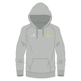 Vale Cricket Club Cotton Rich Adults Hoodie - Heather Grey