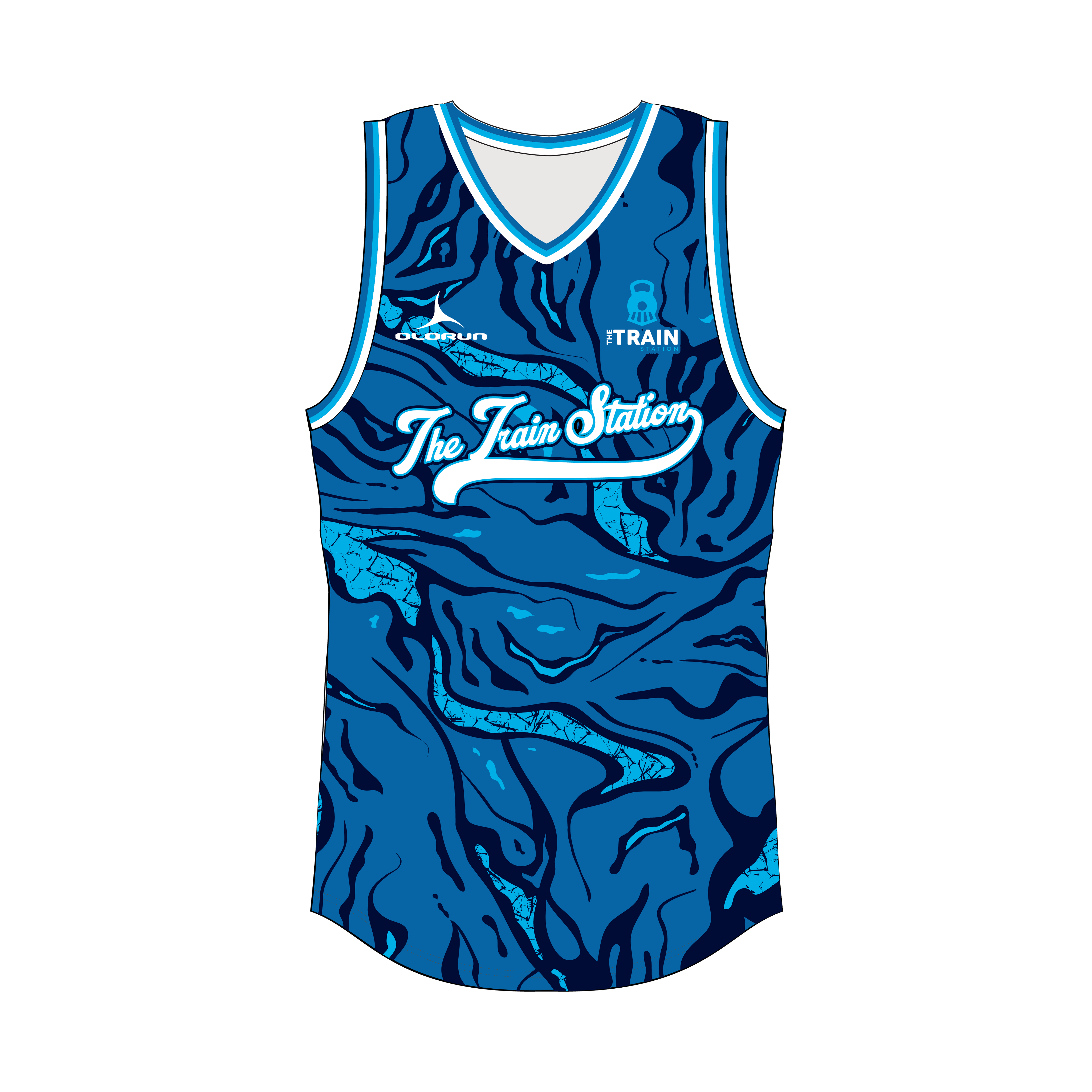 Pre-order The Train Station Blue Vest