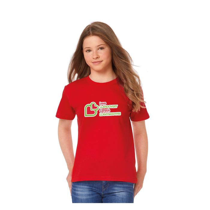 Love Llandovery - Carwch Llanymddyfri Kids T-Shirt