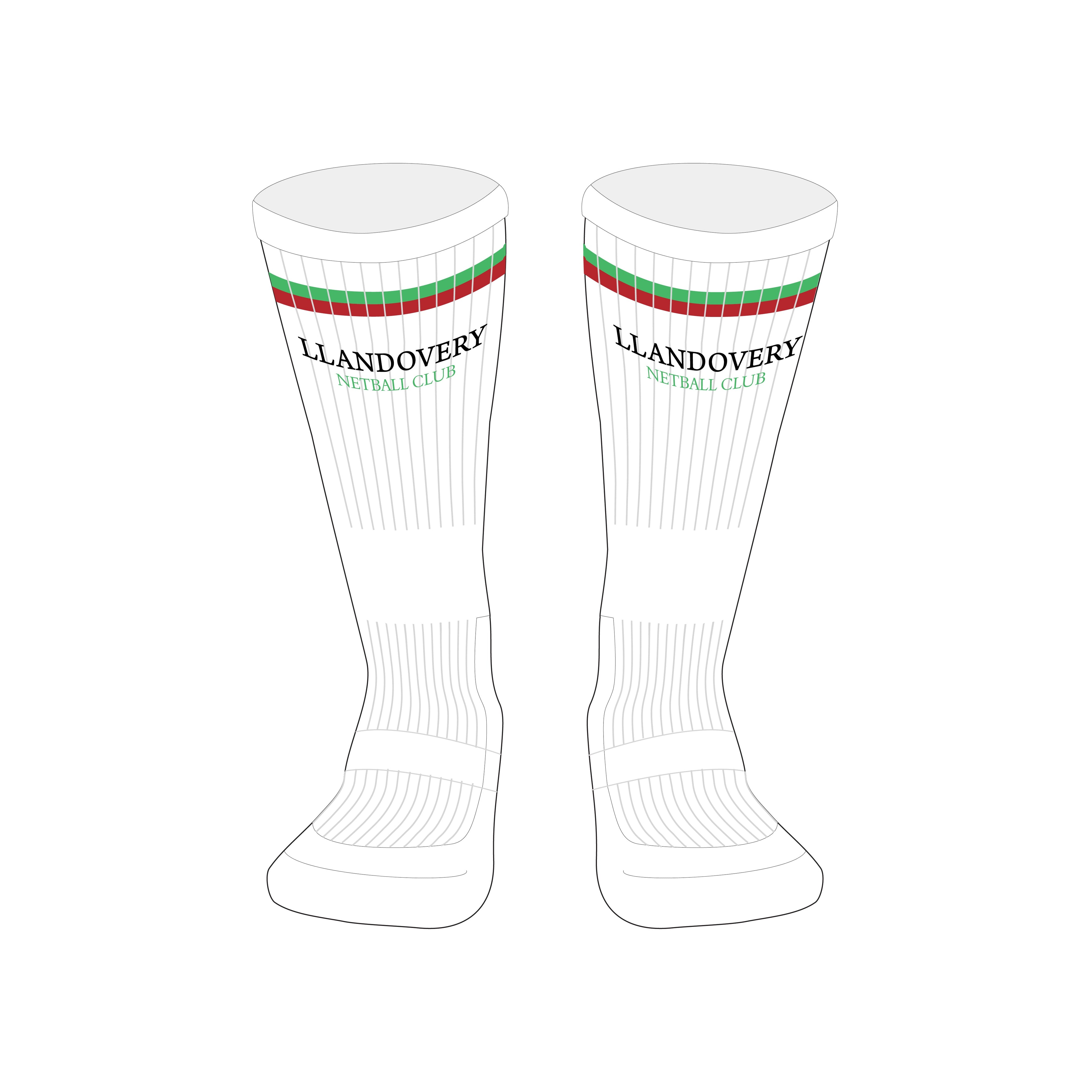 Llandovery Netball Cotton Sock