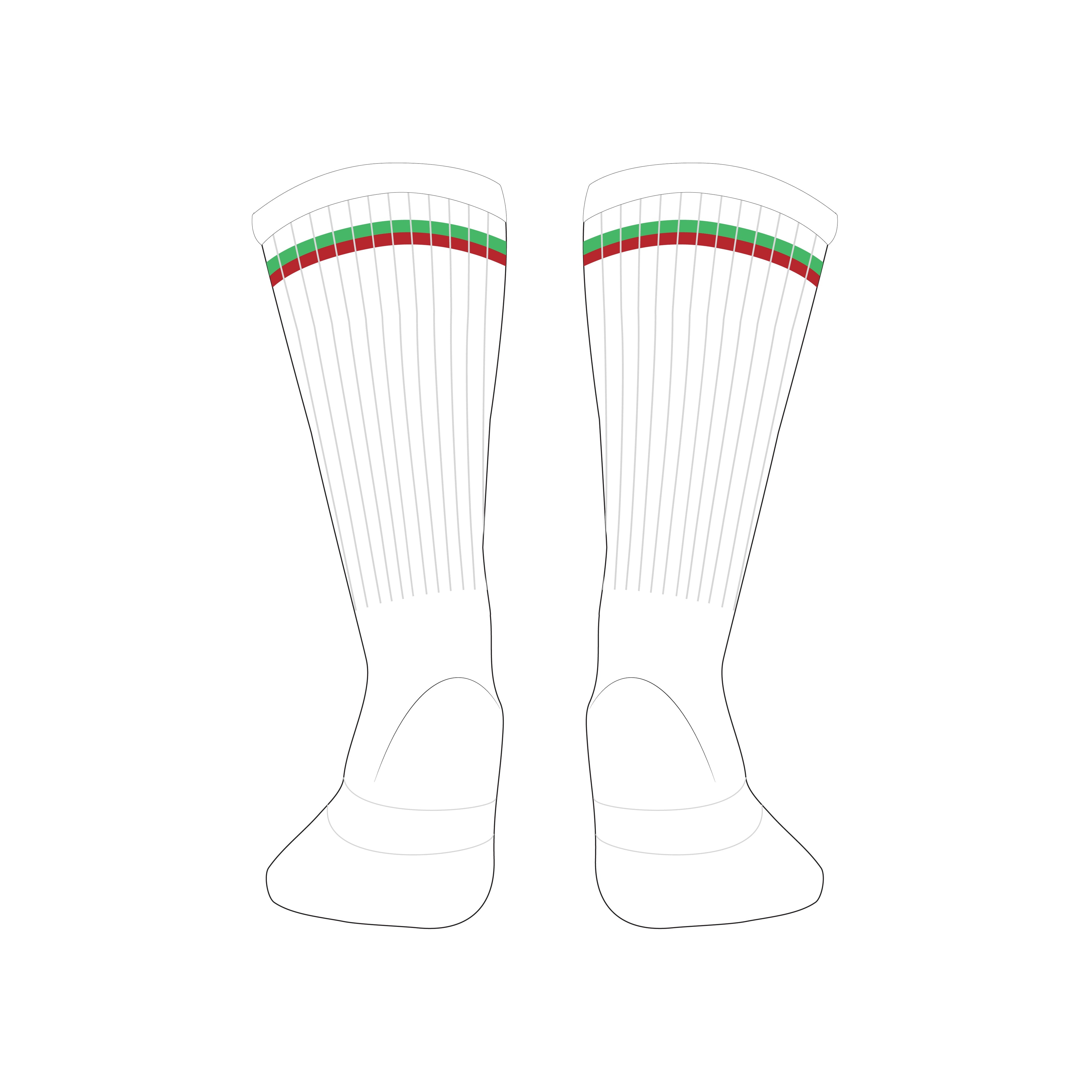 Llandovery Netball Cotton Sock