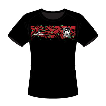 Llandovery Netball Sports T-Shirt - Black