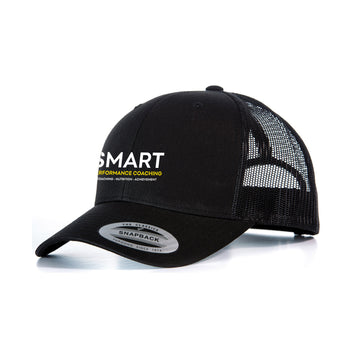 Smart Performance Coaching Trucker Style Cap - Black