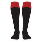 Carmarthen Athletic Socks Black/Red