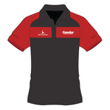 Cawdor Cars Adult's Polo Shirt - Black/Red