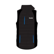 Cawdor Padded Gilet - Black/Blue