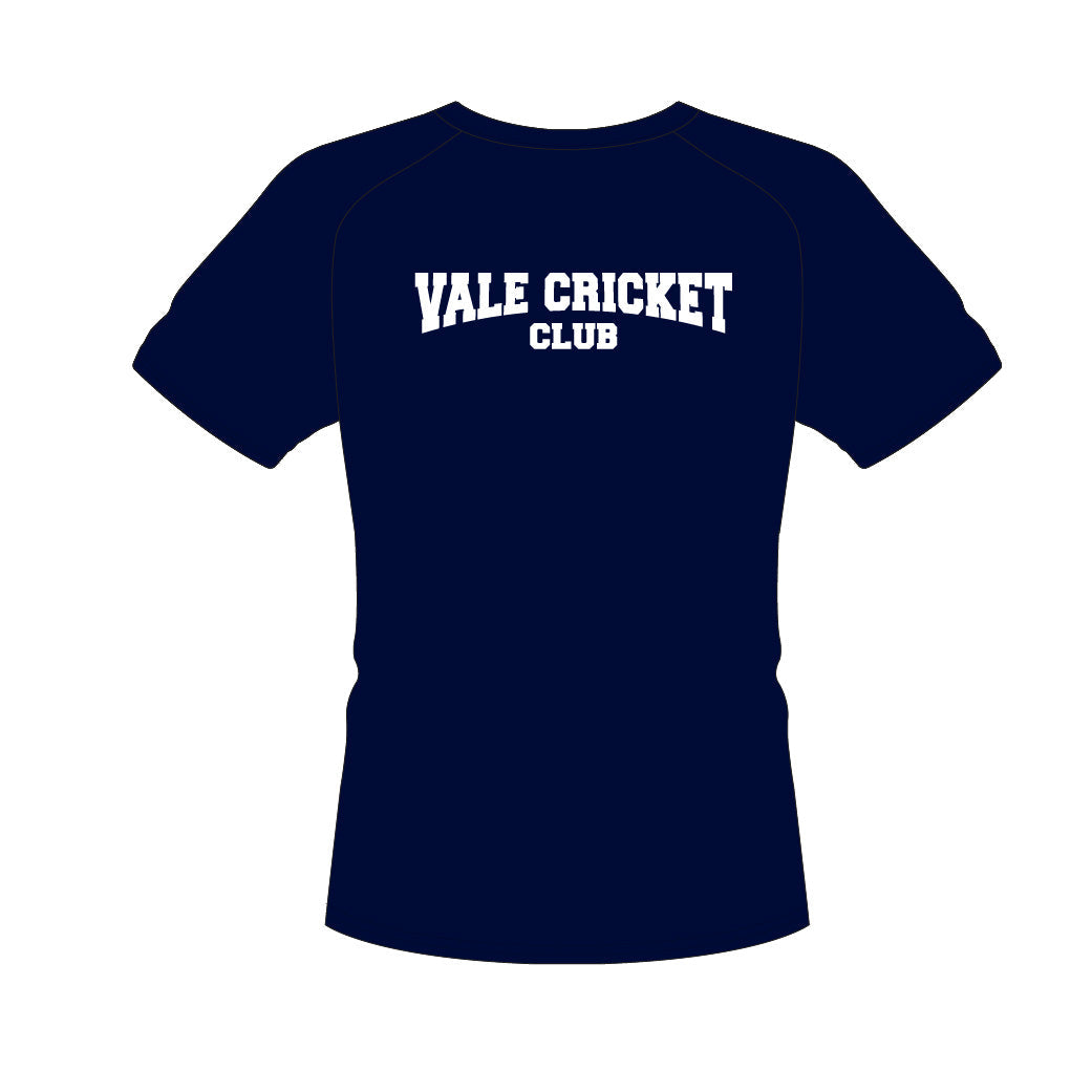 Vale Cricket Club Adult's Spiro Training T-Shirt