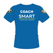 Smart Performance Coaching Training T-Shirt - Black/Blue WITH COACH