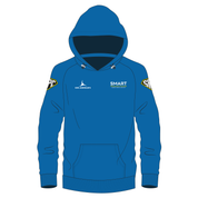 Smart Performance Coaching Hoodie - Black/Blue WITH COACH