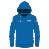 Smart Performance Coaching Hoodie - Black/Blue WITH COACH