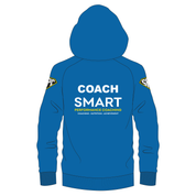 Smart Performance Coaching Hoodie - Black/Blue WITH COACH