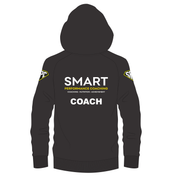Smart Performance Coaching Hoodie - Black/Blue WITH COACH