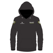 Smart Performance Coaching Hoodie - Black/Blue WITH LEADER