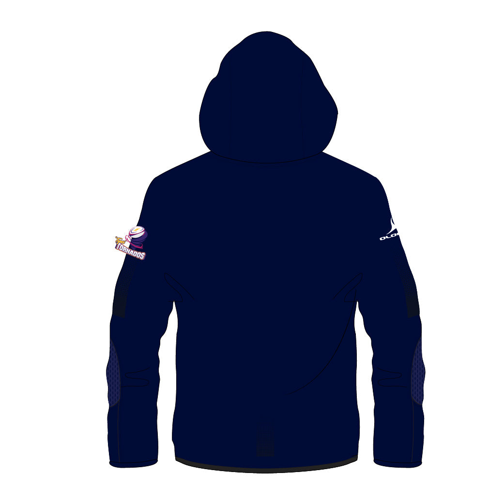 Tywi Tornados Adult's Edge 1/4 Zip Hooded Jacket