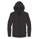Lampeter Flics Kids Classic Hooded Sweat Jacket - Black