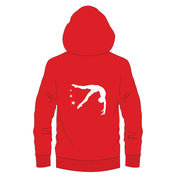 Lampeter Flics Adults Classic hooded sweatshirt jacket - Red
