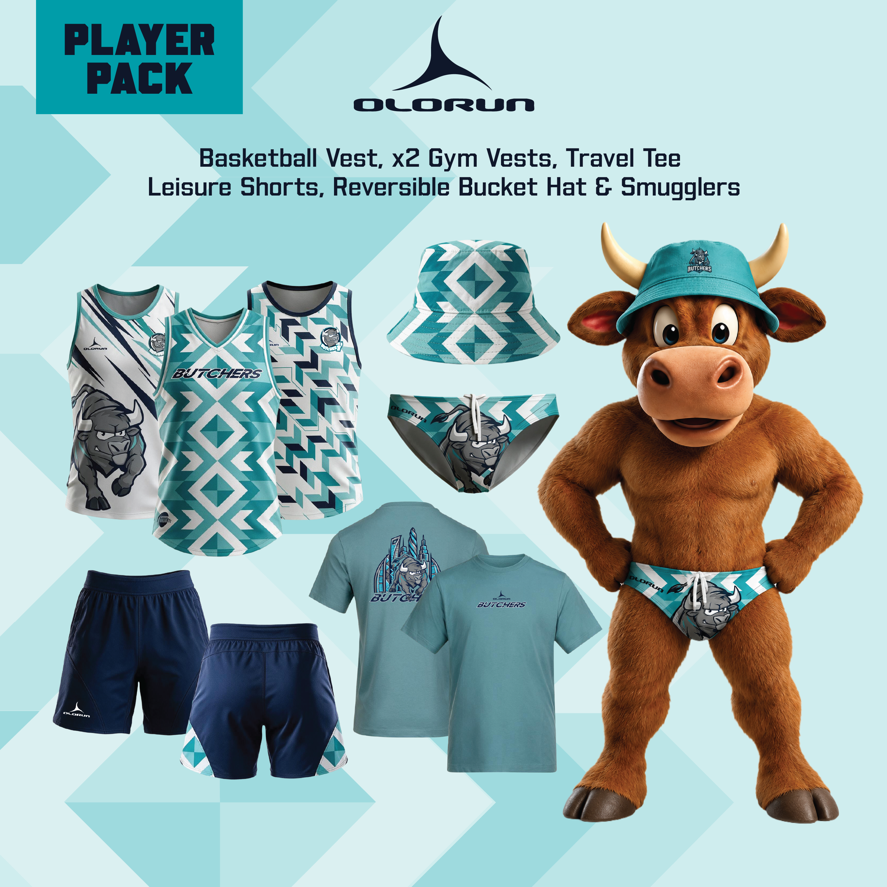 Dubai 7s Butcher7s Players Pack  **PLAYERS ONLY**
