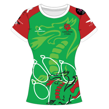 Canicross Cymru Ladies Sublimated T-Shirt