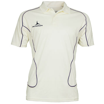 Olorun Men's Cricket Short Sleeve Polo Navy