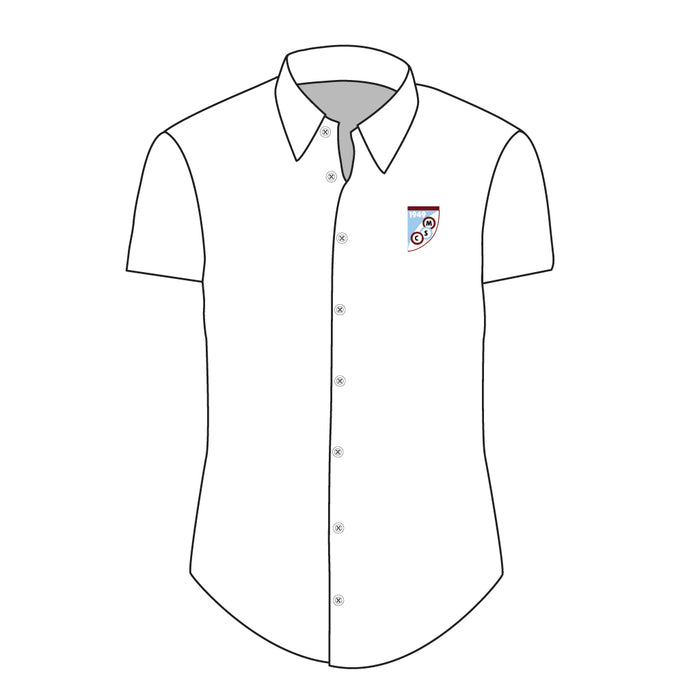 Mersham Sports Club Adult's Dress Shirt - White
