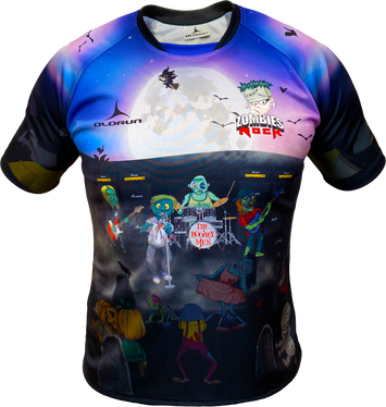 Olorun Zombies Rock Rugby Shirt