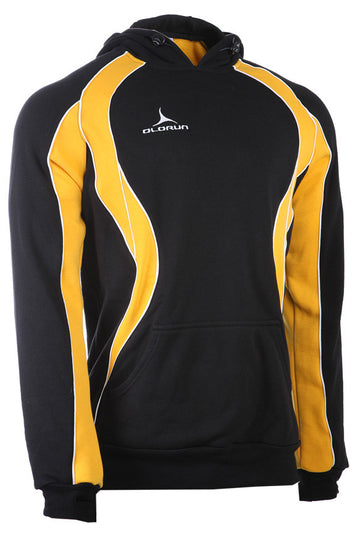 Olorun Iconic Adult's Hoodie Black/Amber/White