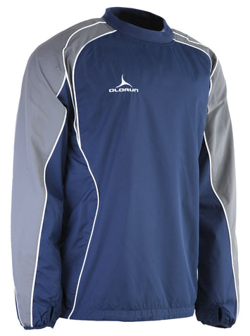 Olorun Kid's Iconic Training Top - Navy/Grey/White
