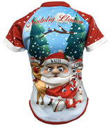 Ddraig Nadolig Olorun Women's Christmas Rugby Shirt