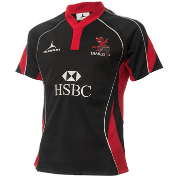 Olorun Diablos Black Rugby Shirt