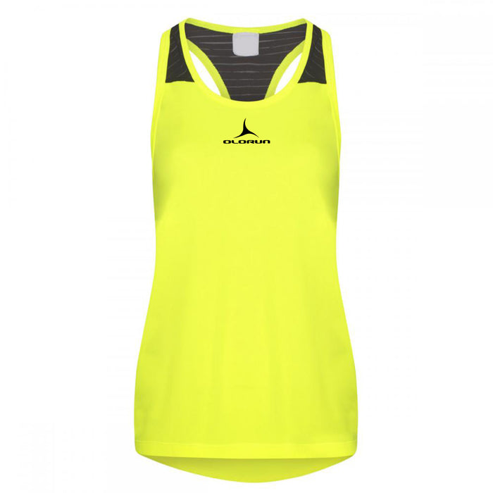 Olorun Activ Micro Mesh Vest - Electric Yellow/Black