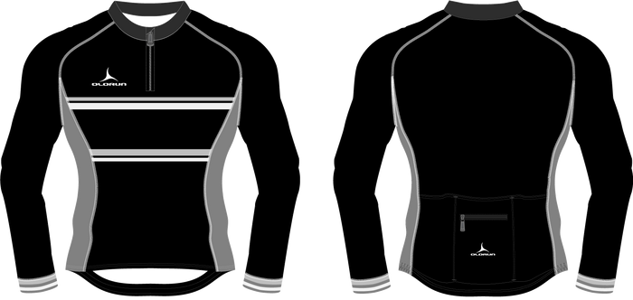 Olorun Tourer Half Zip Men's Long Sleeve Cycling Jersey