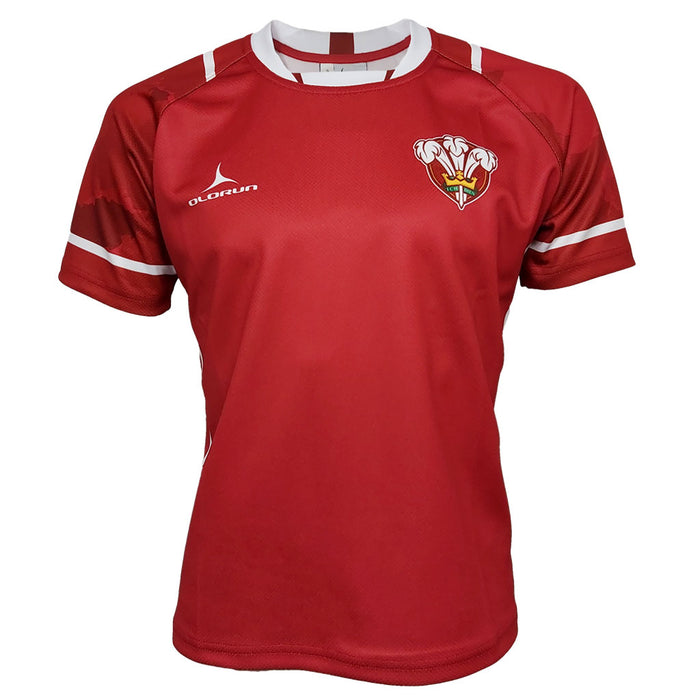 Olorun Camo Wales Rugby Shirt