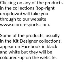 Choose your own colours and add your own team logo on the website. Just click on the product.