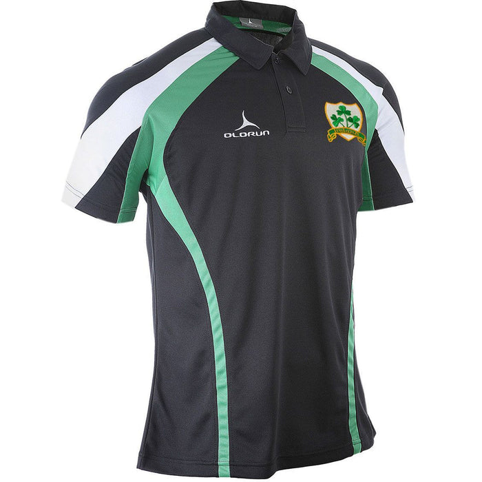 Olorun Kinetic Ireland Rugby Polo Shirt (Fast Delivery)