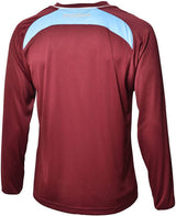 Engage Premium Kids' Football Shirt Claret/Sky/White (Fast Delivery)