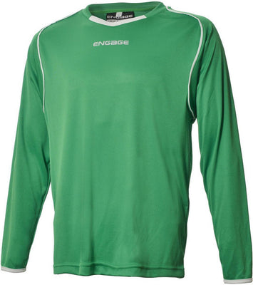 Engage Pro Kids' Football Shirt Emerald/White (Fast Delivery)