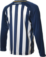 Engage Pro-Stripe Navy/White/Bronze Football Shirt  (Fast Delivery)