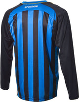 Engage Pro-Stripe Kids' Football Shirt  Royal/Black/Bronze (Fast Delivery)
